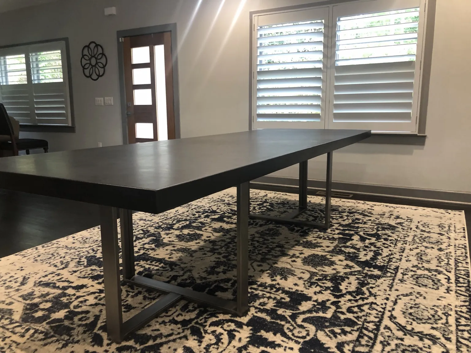 Custom furniture project by Coastal Concrete Studio