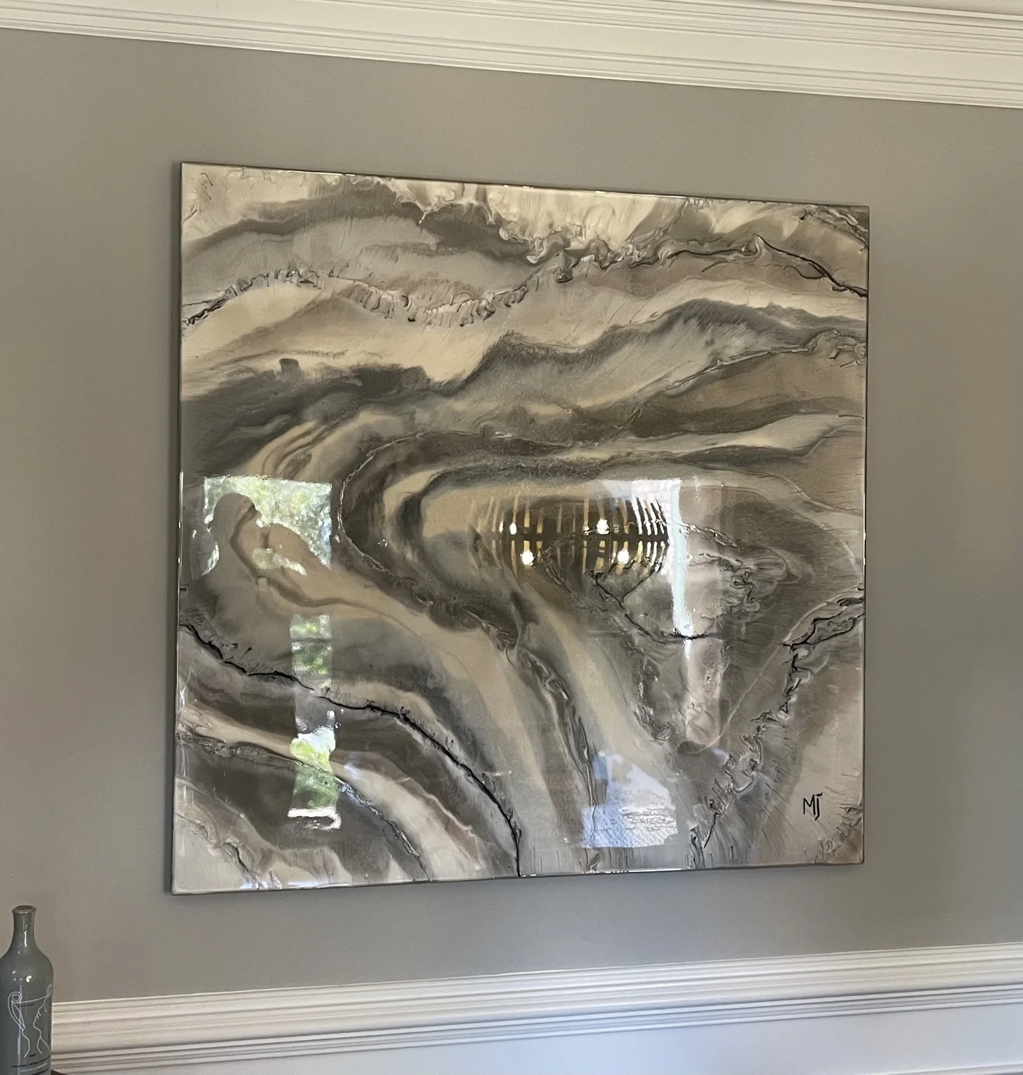 Custom artwork project by Coastal Concrete Studio